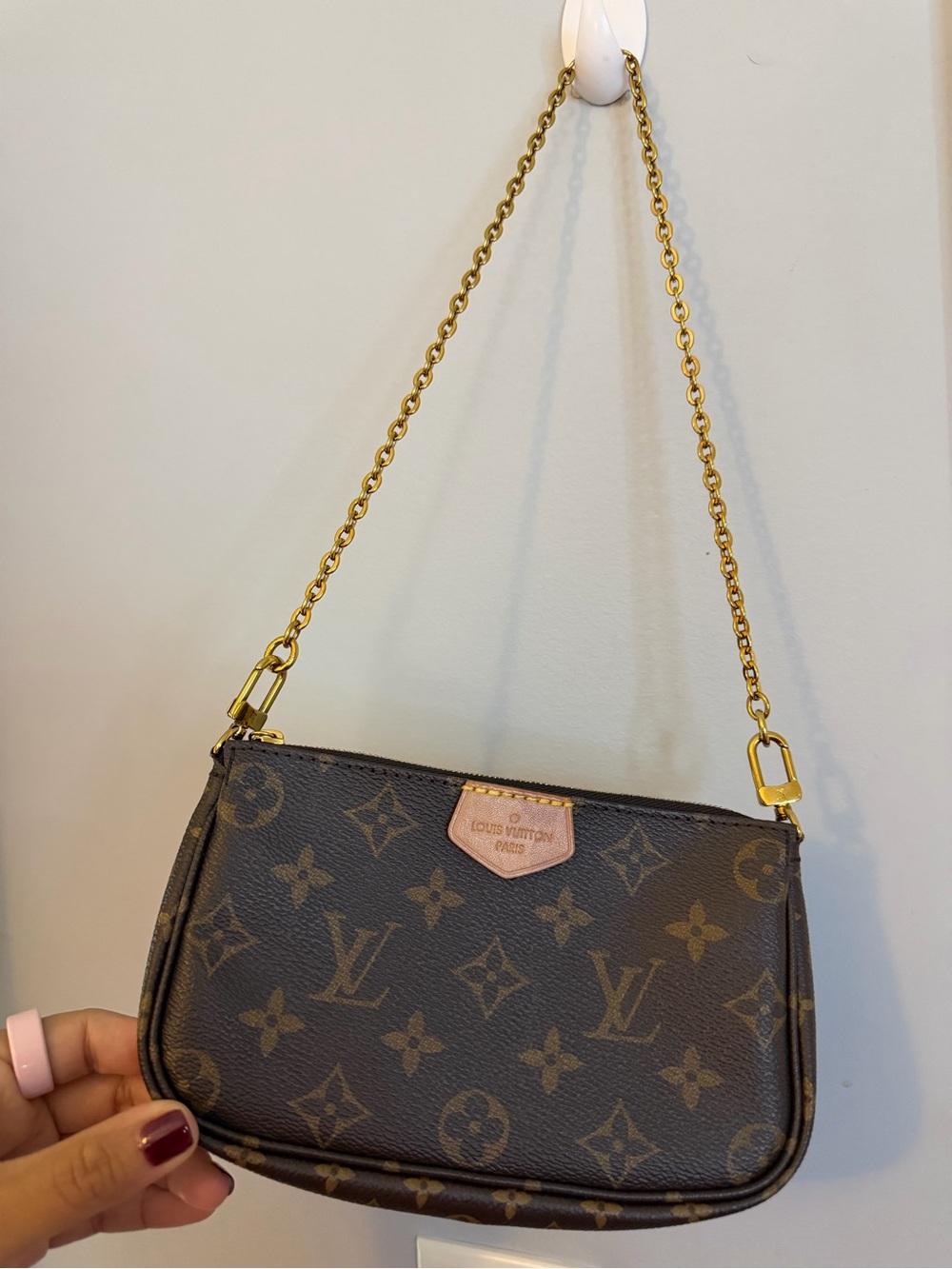 Louis Vuitton Monogram Pochette Accessoires - Brown
